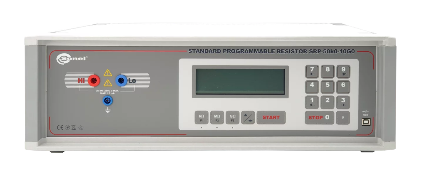 Standard programmable resistor SRP-50k0-10G0