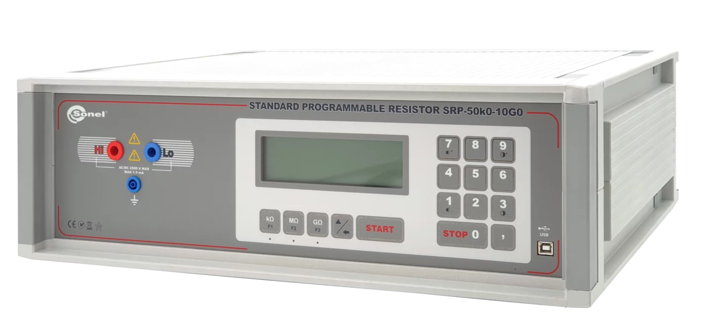 Standard programmable resistor SRP-50k0-10G0-2