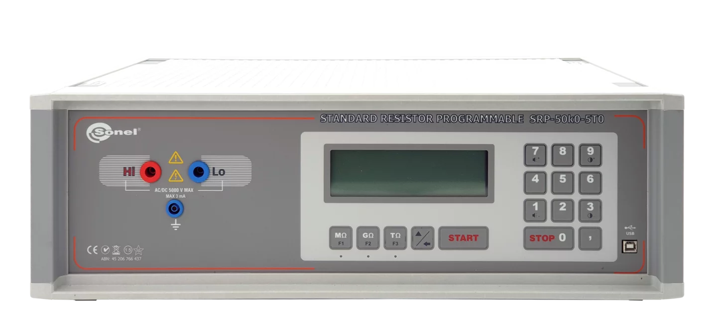 Standard programmable resistor SRP-50k0-5T0