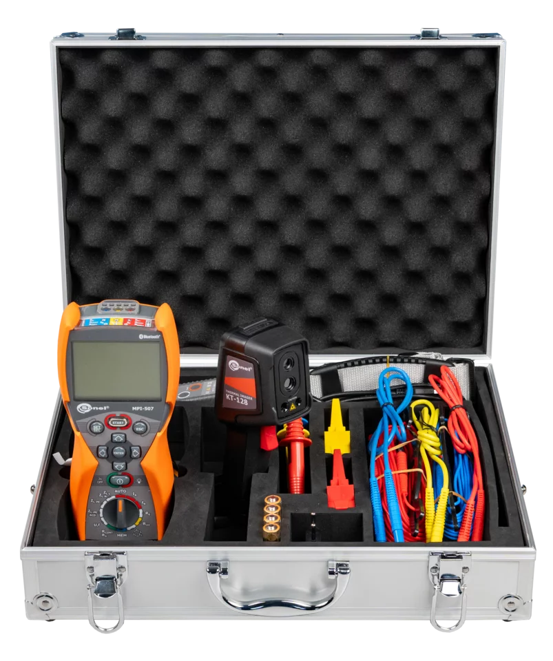 Kit for testing electrical installations WME-12