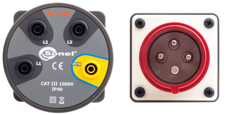AGT-16C Adattatore per prese trifase 16 A