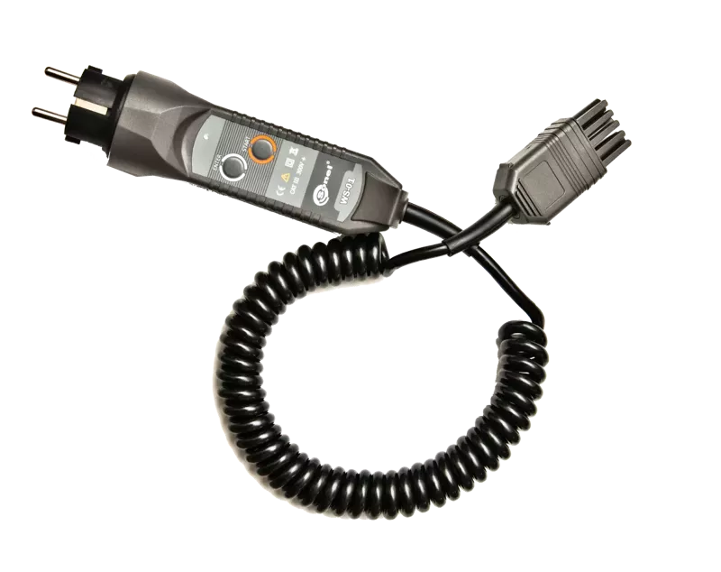 WS-01 Adattatore con pulsante di attivazione della misurazione (spina UNI-Schuko)