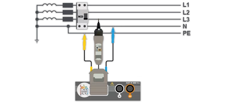 Adattatore di misura con sonda WS-09-1