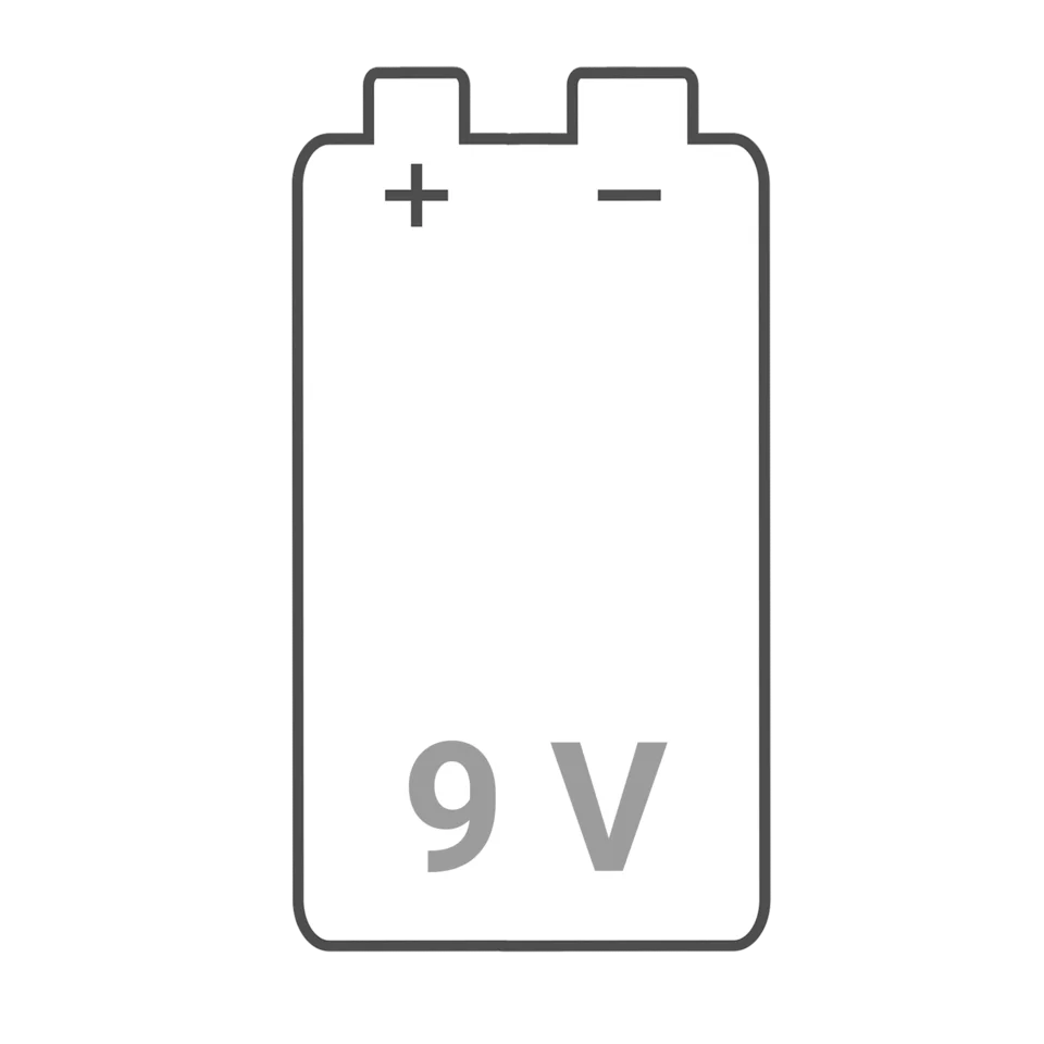 Batteria alcalina 6LR61 (1604A) 9 V