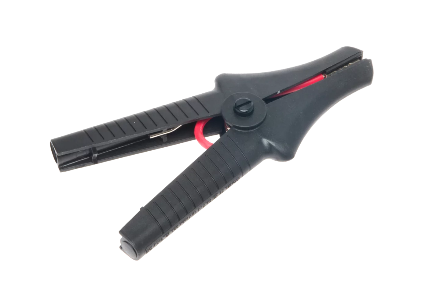 Crocodile clip 5.5 kV black K-07-1-thumbnail