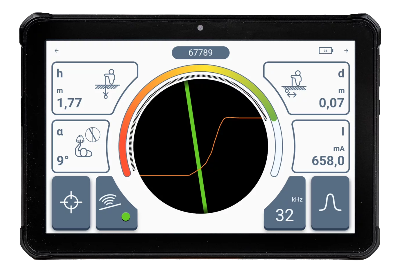 Applicazione mobile per il rilevatore LKD-2500 Sonel LKZ Mobile-1