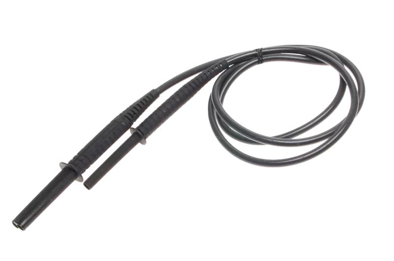 Cavo 1,8 m nero 11 kV (spine a banana, schermato)