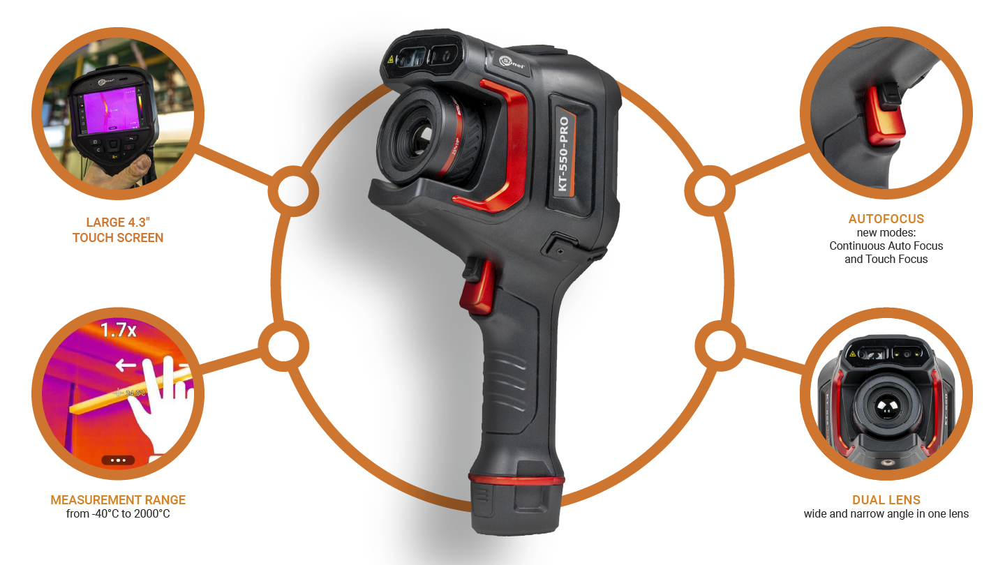 Termocamera (Obiettivo ad alta temperatura) KT-550-PRO-9-thumbnail
