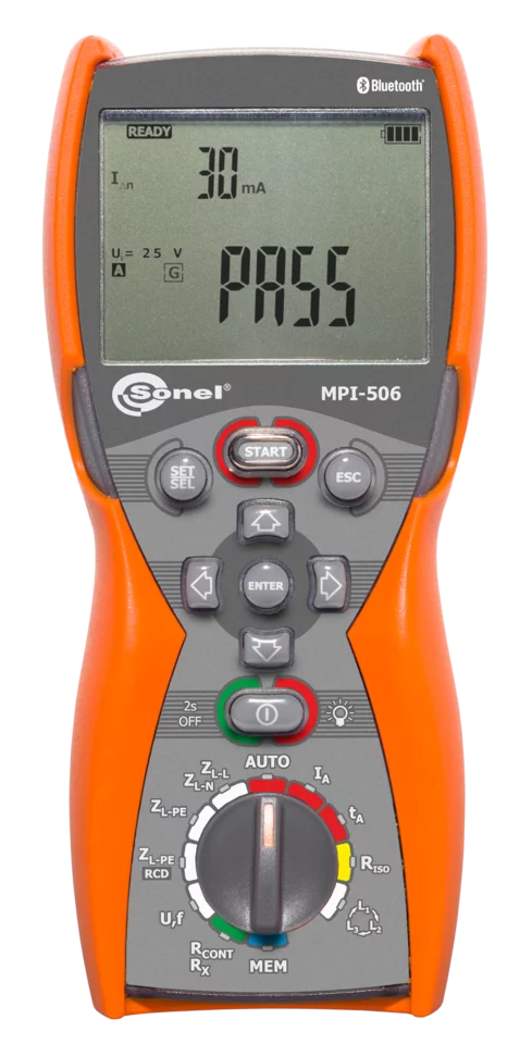 Tester multifunzione dei parametri delle installazioni elettriche MPI-506-thumbnail