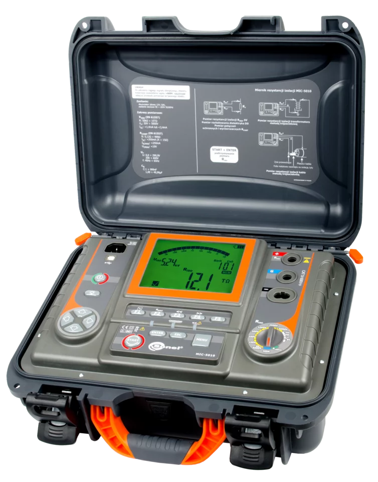 Misuratore della resistenza dell'isolamento MIC-5010-thumbnail