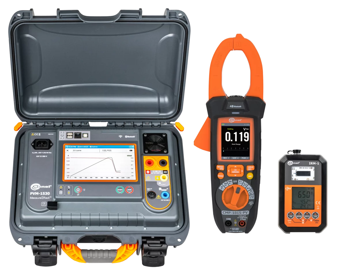 Misuratori per impianti fotovoltaici PVM-1530 Pro