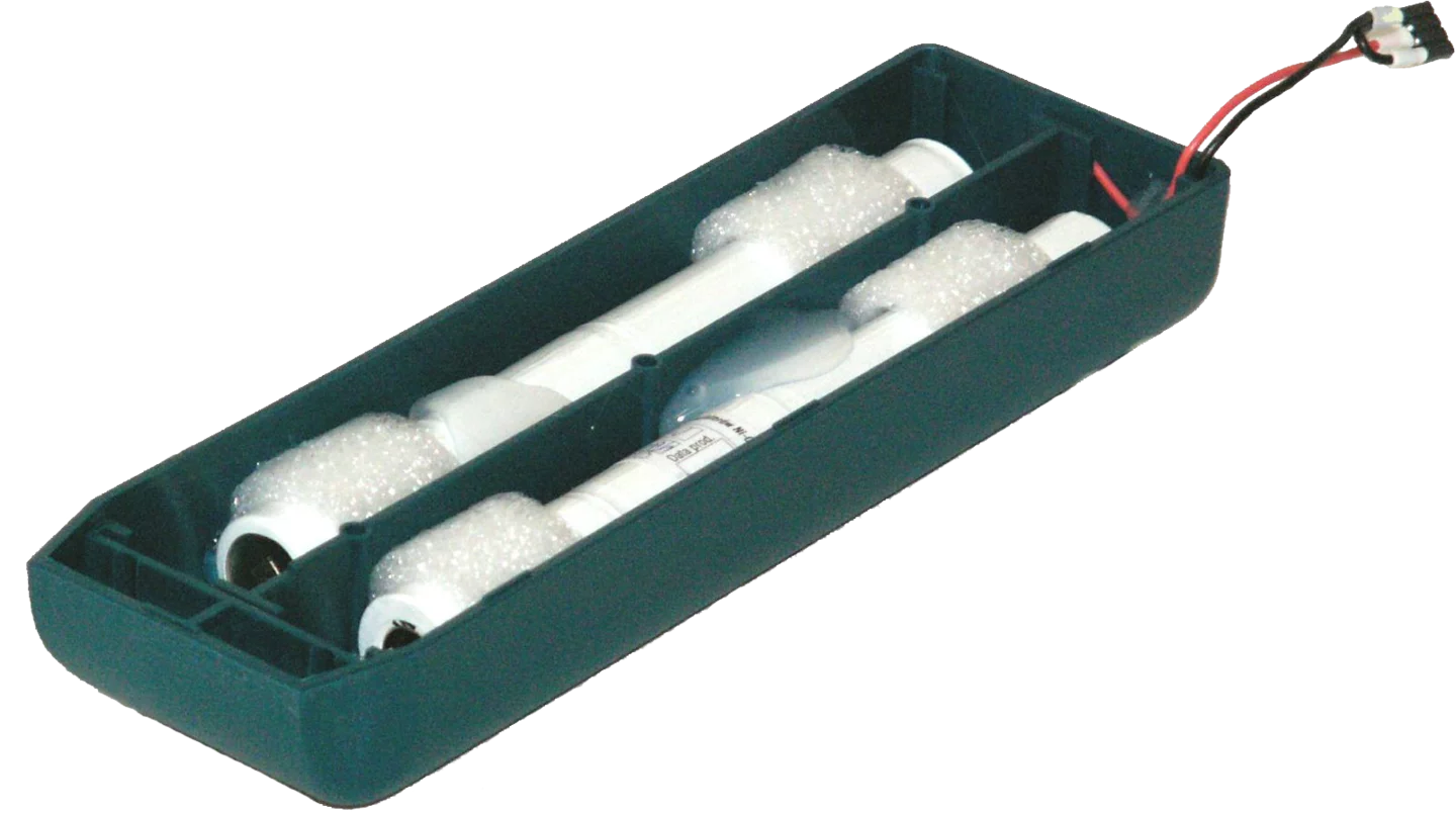 NiMH battery Ni-MH 9.6 V 1.8 Ah (MIC-1/1T) AKU-06-thumbnail