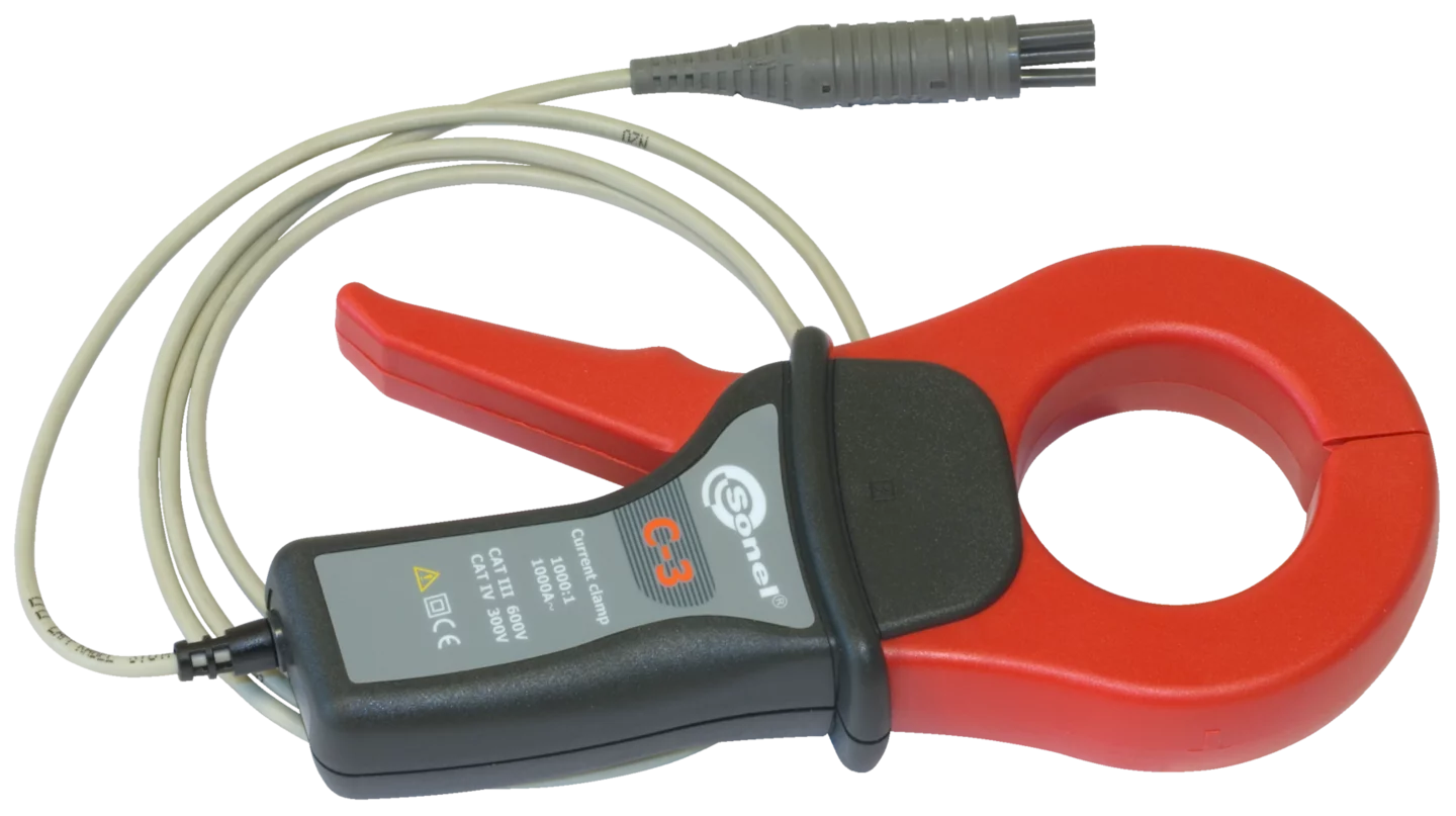 Current clamp (Φ=52 mm) + Transmitting clamp (Φ=52 mm, incl. 2-wire cable) C-3 + N-1-1