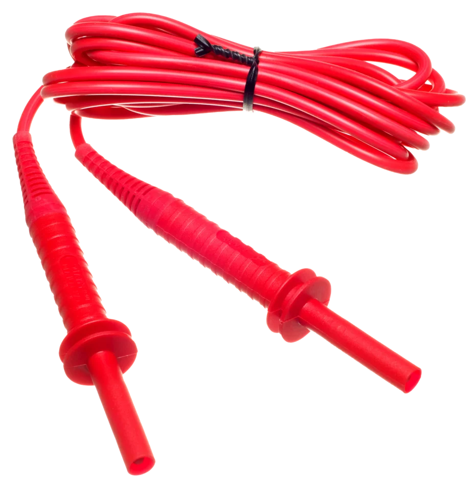 Test lead 5 m 5 kV (banana plugs) red 