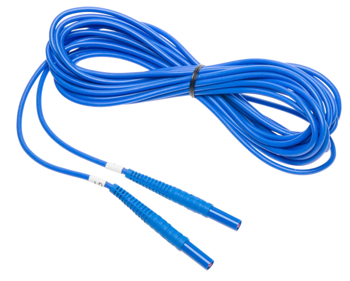 Test lead 6 m 1 kV (banana plugs) U1 blue