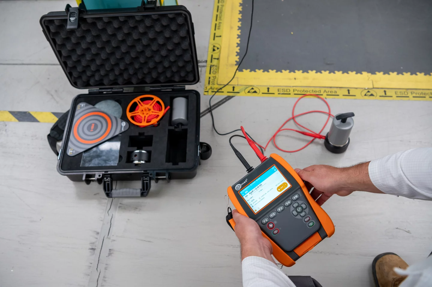 Insulation resistance meter with set for measurements in EPA zones MIC-2511 EPA-1