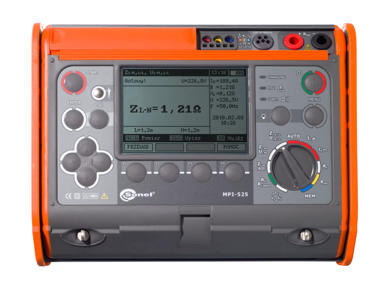 Multi-function meter of electrical system parameters MPI-525-1