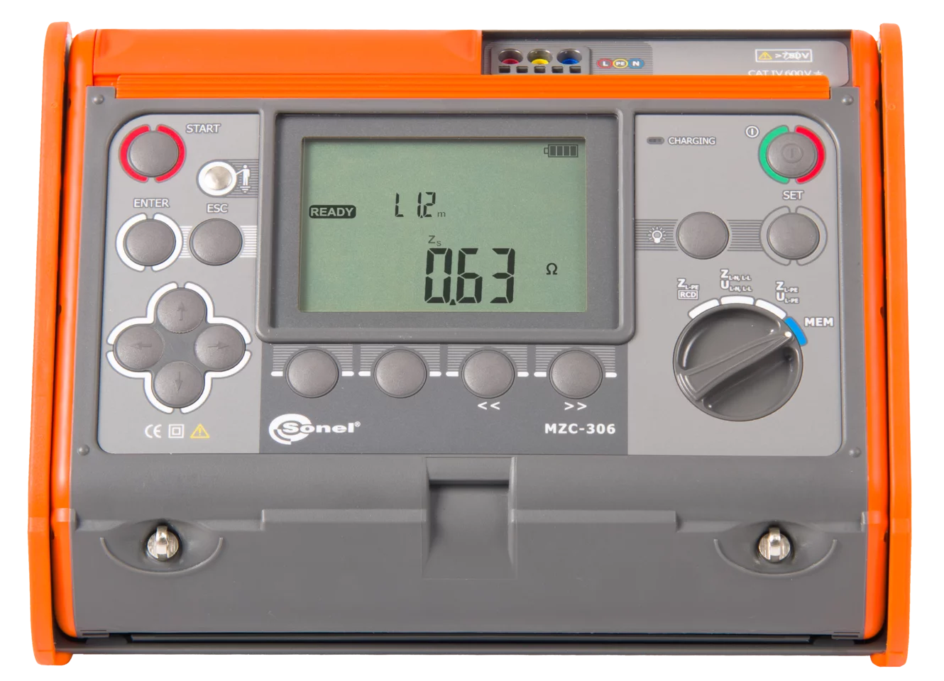 Fault Loop Impedance Meter MZC-306-1