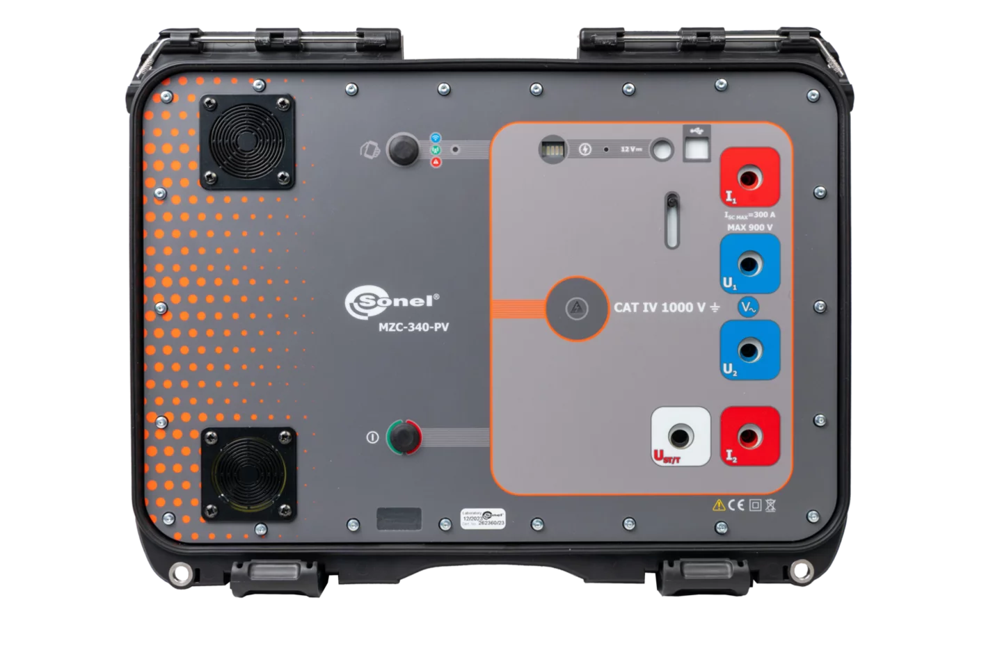 High-current fault loop impedance meter MZC-340-PV