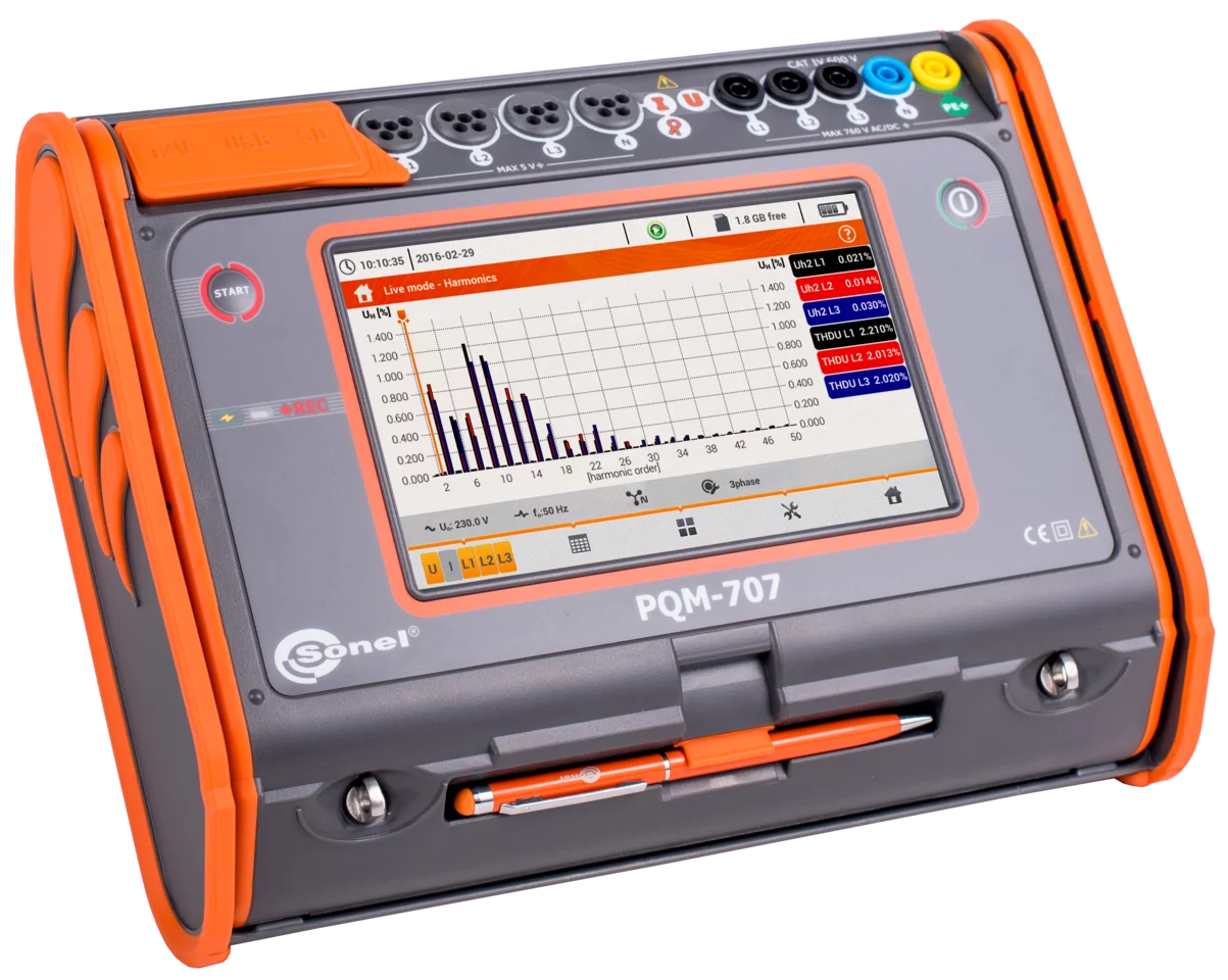 Power quality analyzer PQM-707