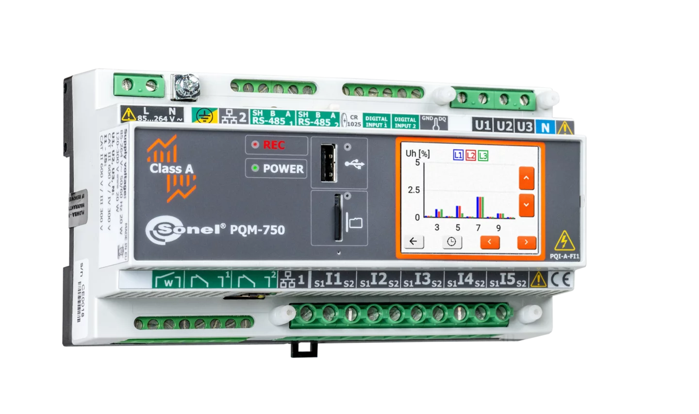 Power quality analyzer PQM-750