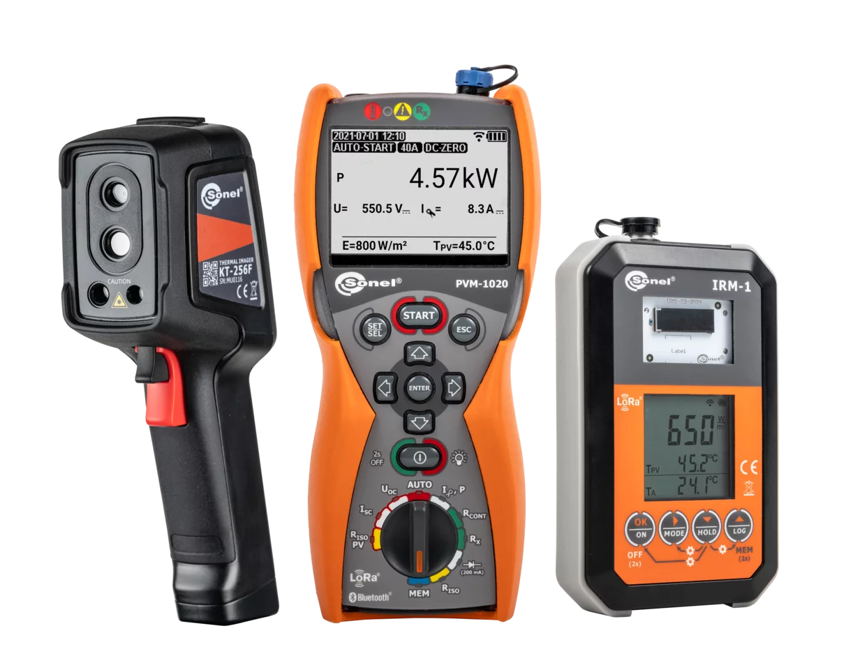 Set for measurements in photovoltaic systems WME-20