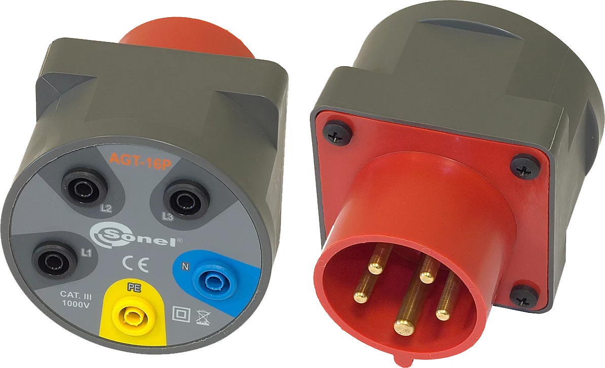 Three-phase socket adapter 16 A (5P) AGT-16P-thumbnail
