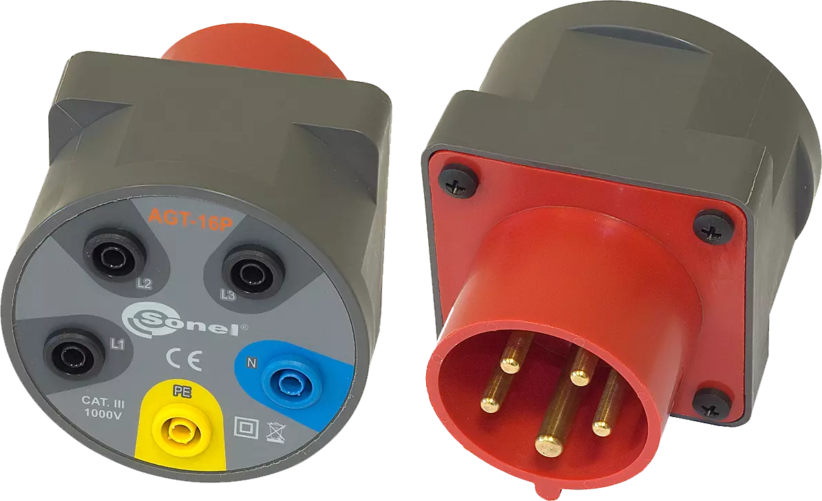Three-phase socket adapter 16 A (5P) AGT-16P-thumbnail