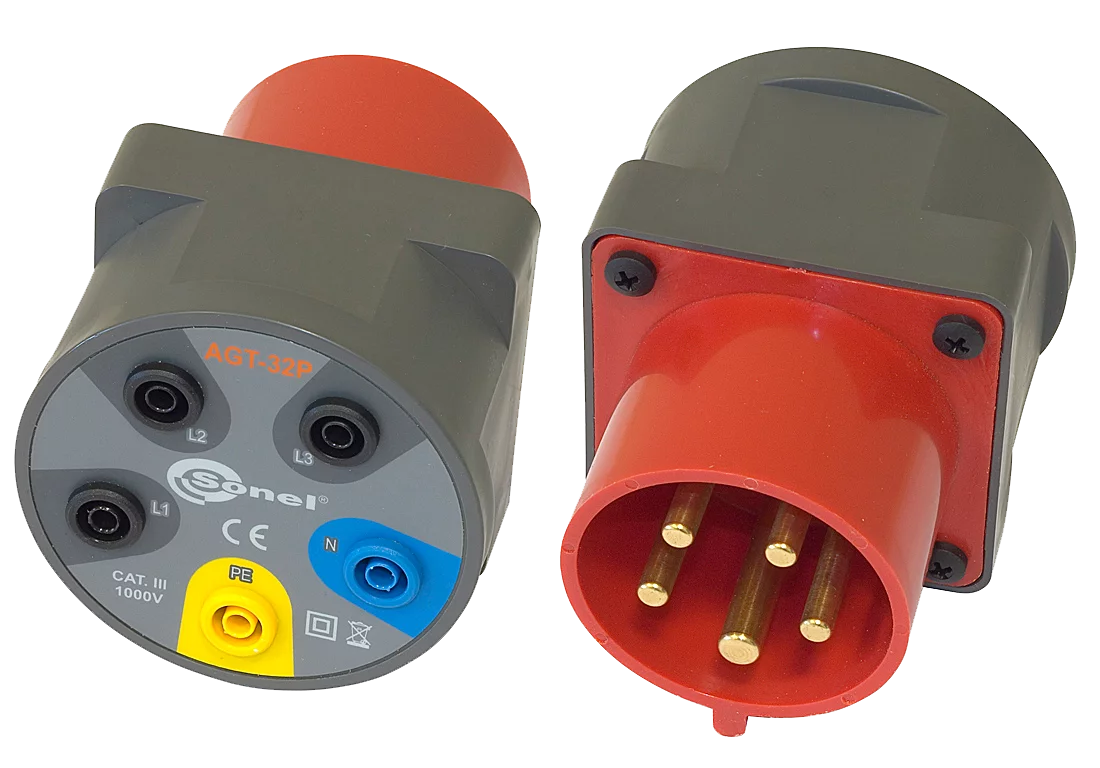 Three-phase socket adapter 32 A (5P) AGT-32P-thumbnail