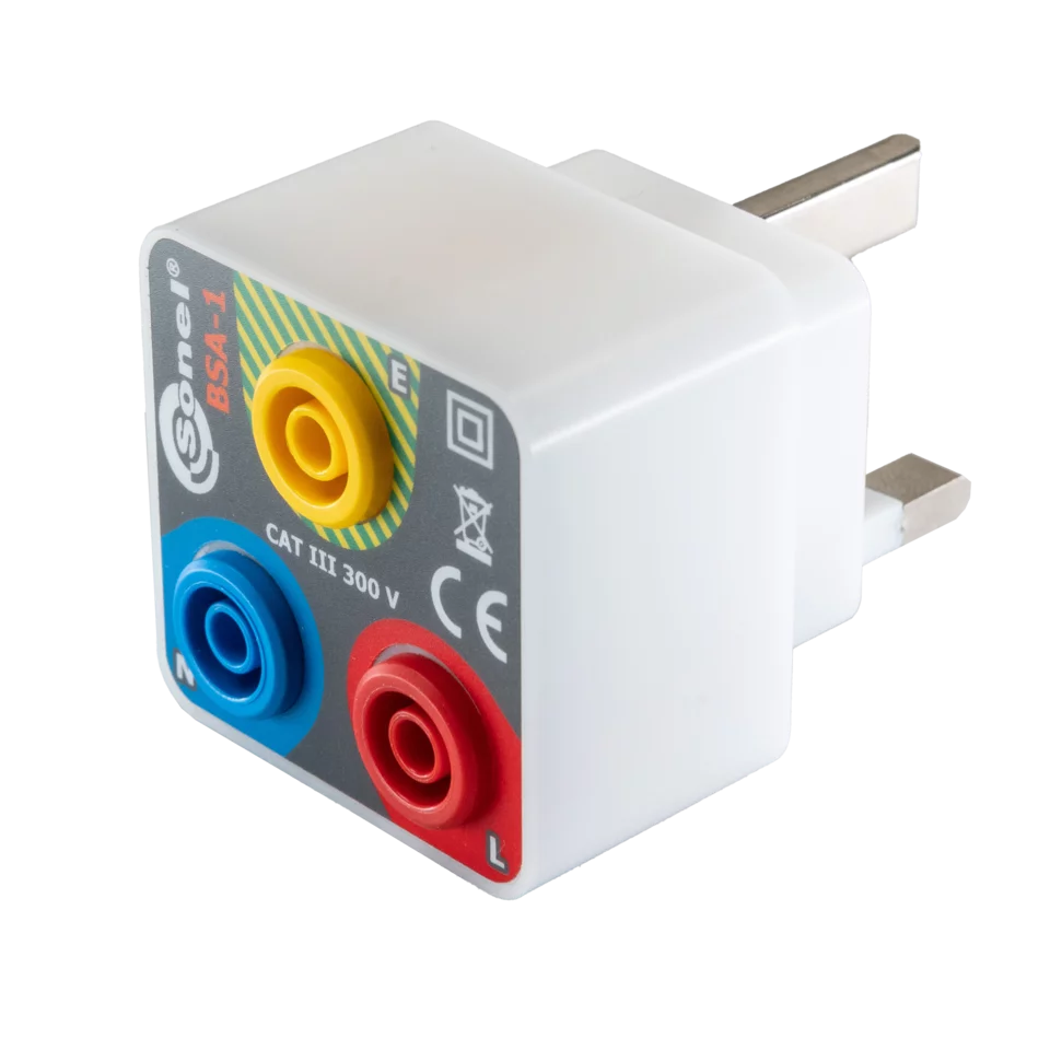 Power supply adapter (mains plug/banana sockets) BSA-1-thumbnail