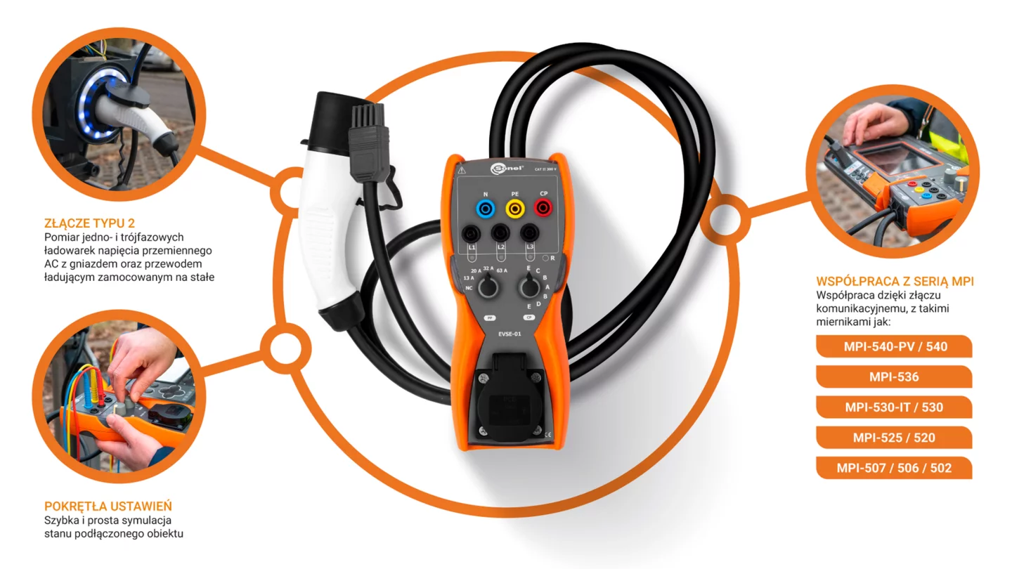 Adapter for testing vehicle charging stations EVSE-01-1-thumbnail