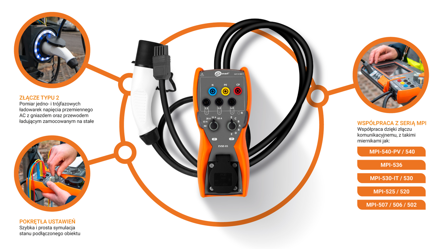 Adapter for testing vehicle charging stations EVSE-01-1-thumbnail
