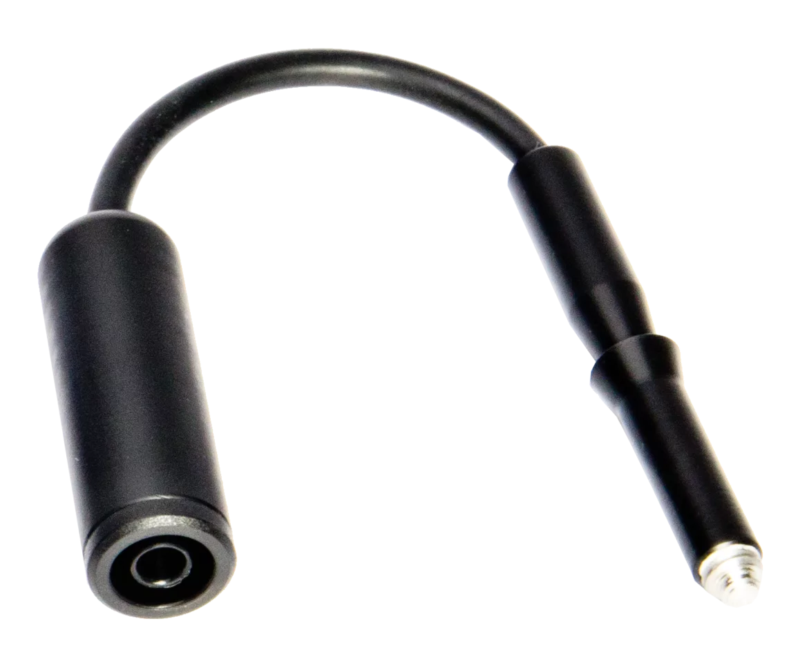 Adapter for a connector rail with M4 and M6 thread; black-thumbnail