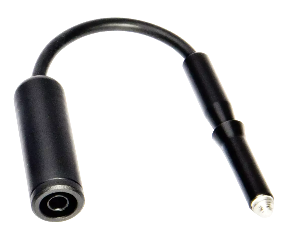 Adapter for a connector rail with M4 and M6 thread; black-thumbnail