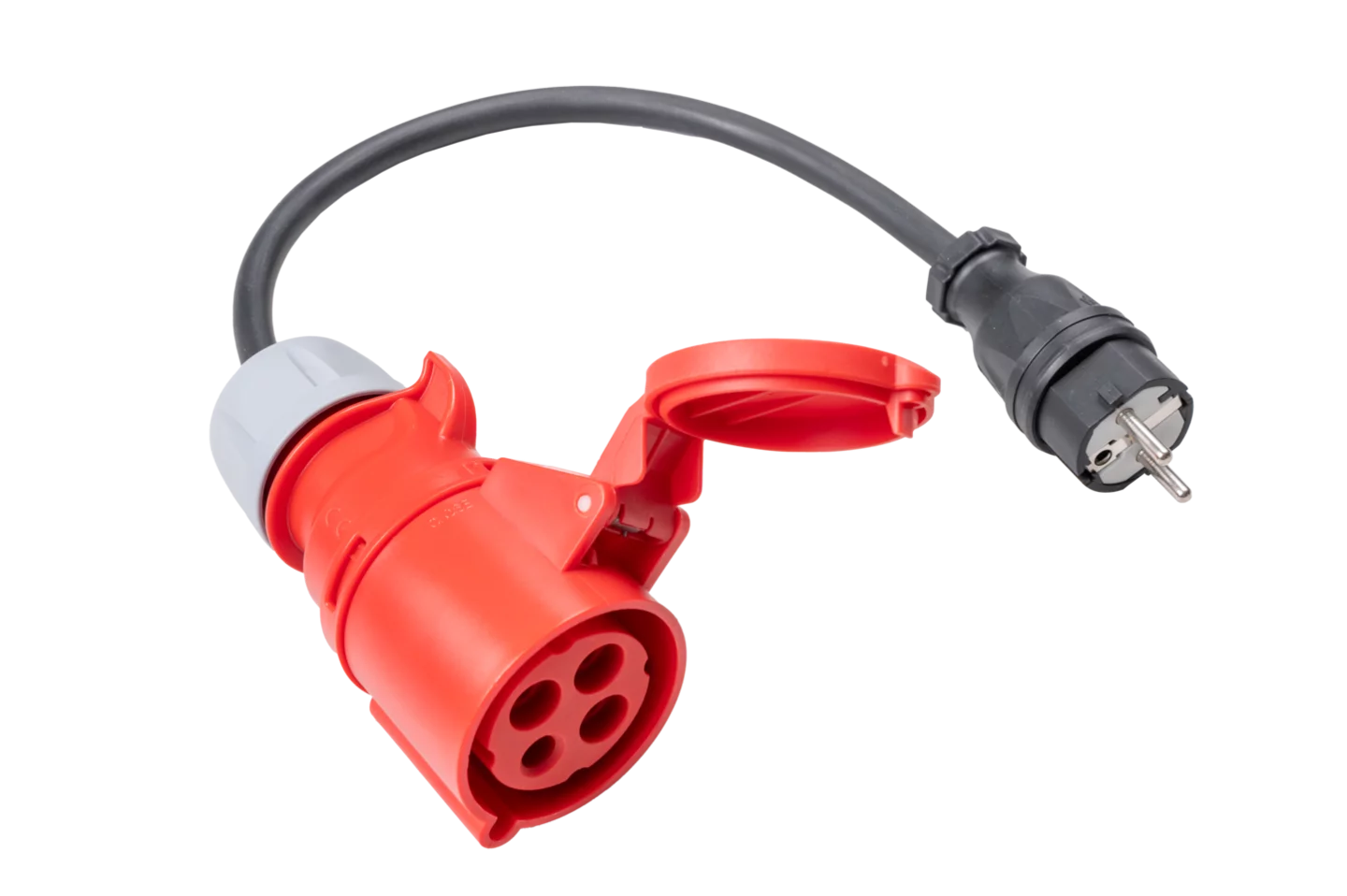 Three-phase socket adapter 16 A for PAT (4P)-thumbnail