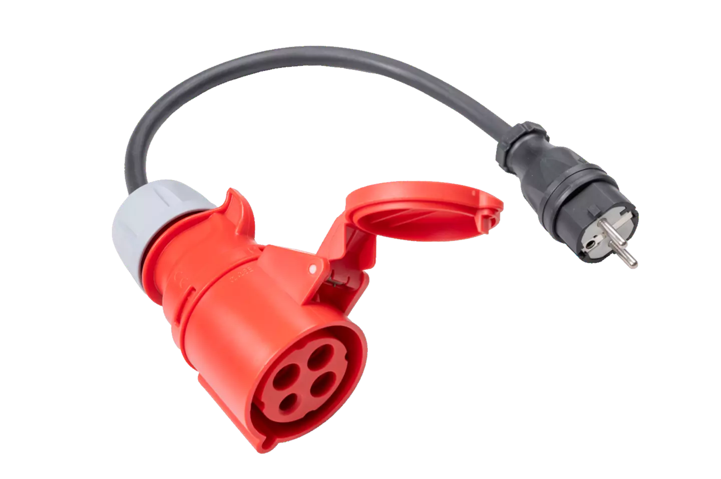 Three-phase socket adapter 16 A for PAT (4P)-thumbnail