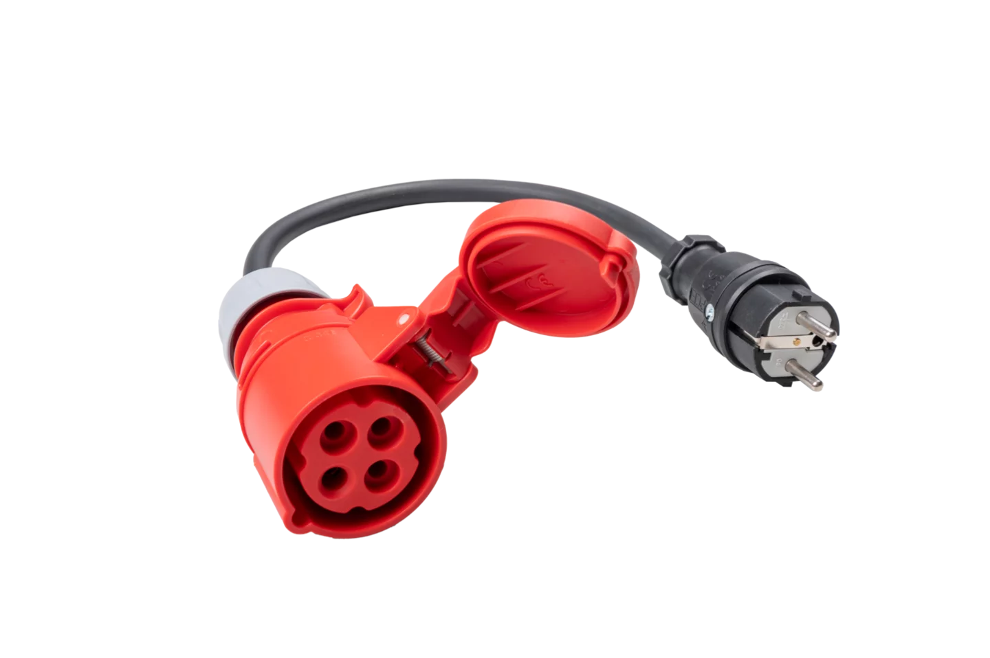 Three-phase socket adapter 32 A for PAT (4P)-thumbnail