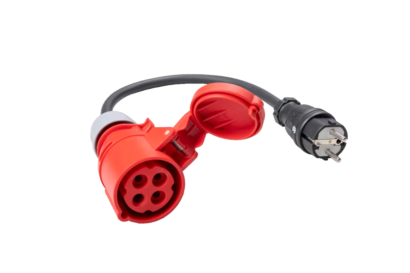 Three-phase socket adapter 32 A for PAT (4P)-thumbnail