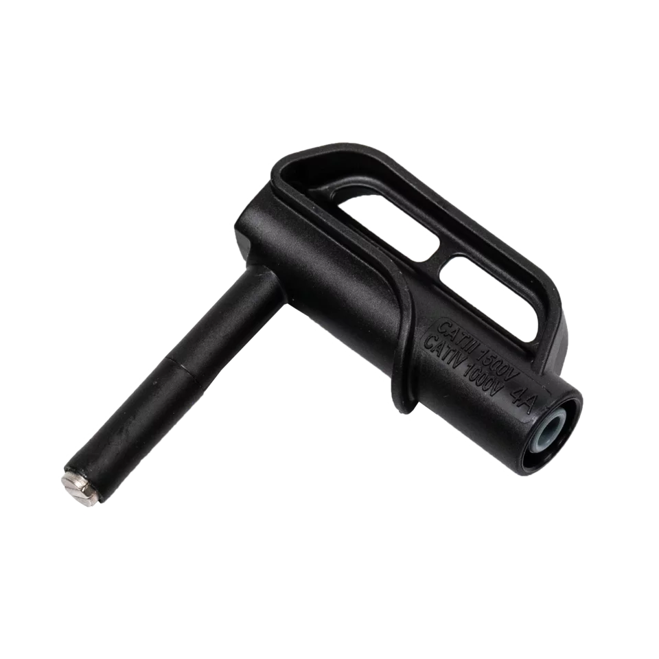 Magnetic voltage adapter, black-thumbnail
