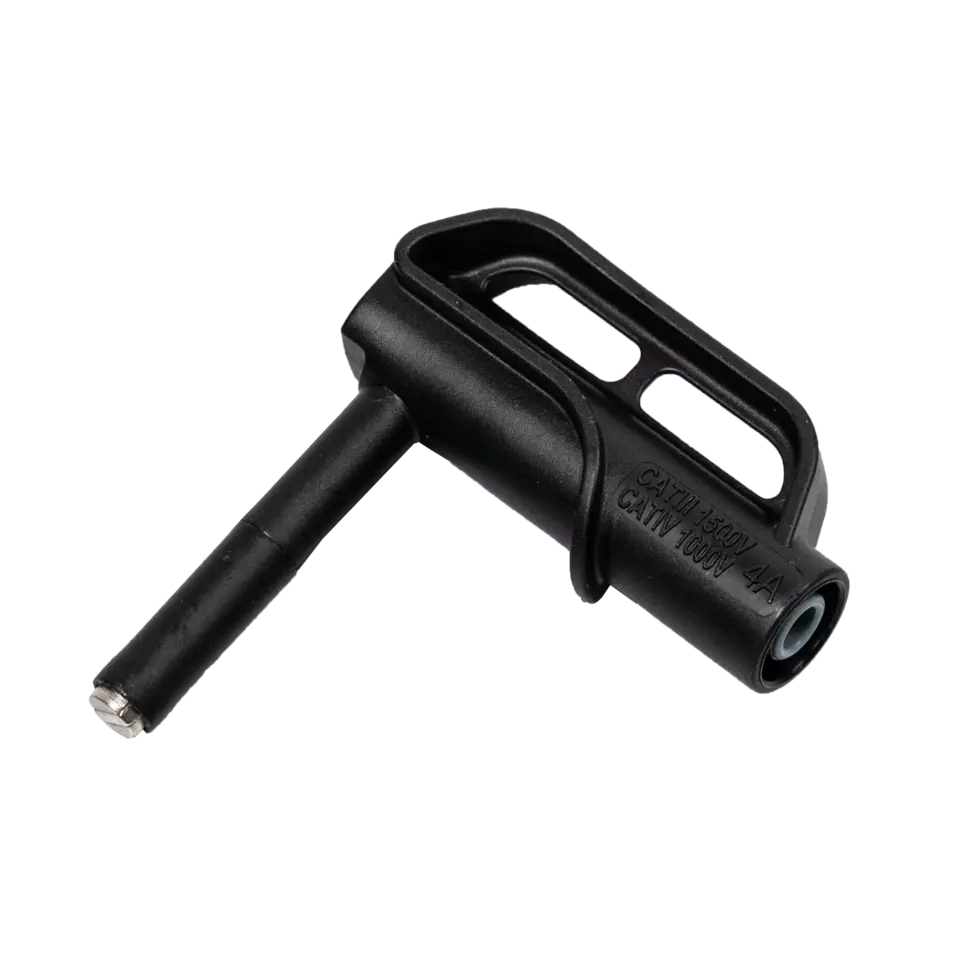Magnetic voltage adapter, black-thumbnail