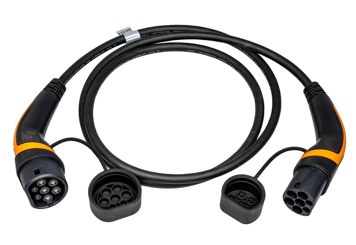 EV charging cable 2.2 m (type 2 male/type 2 female) EVCAB-thumbnail