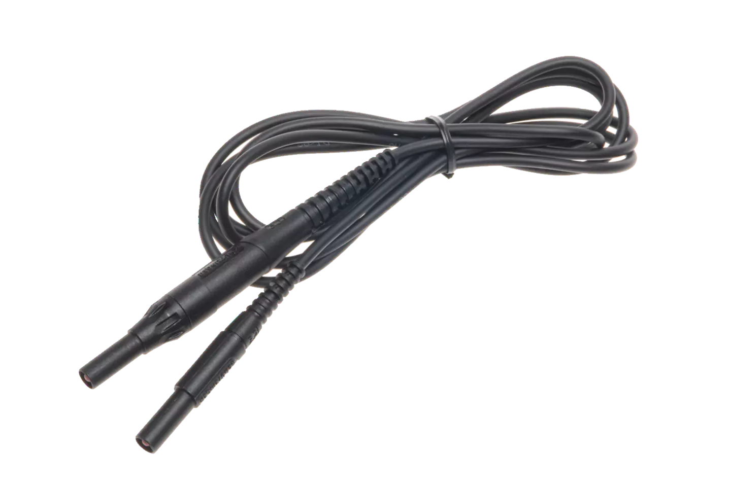 Test lead 2 m black CAT IV 1000 V (banana plugs, fused 10 A) -thumbnail