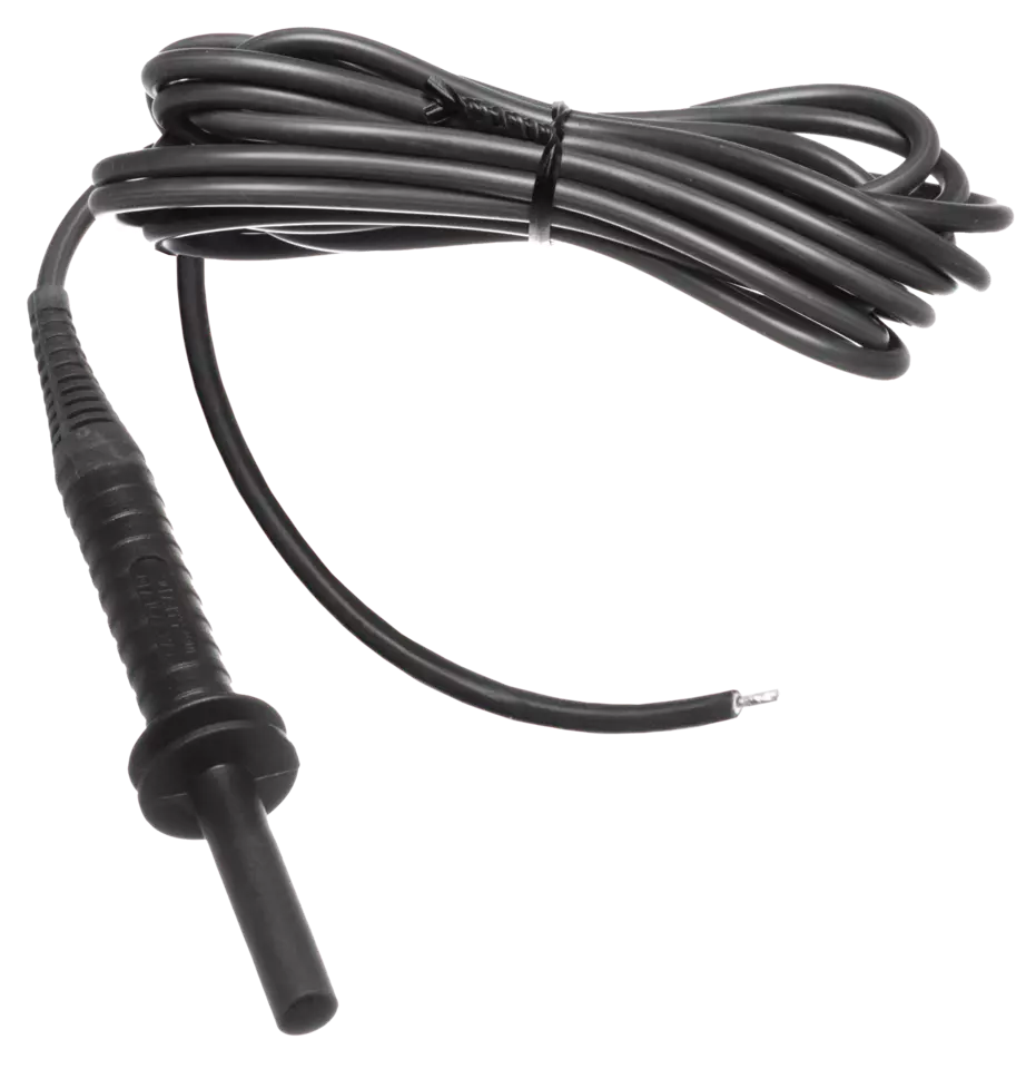 Test lead 2 m 5 kV (banana plug, whitewashed) black-thumbnail