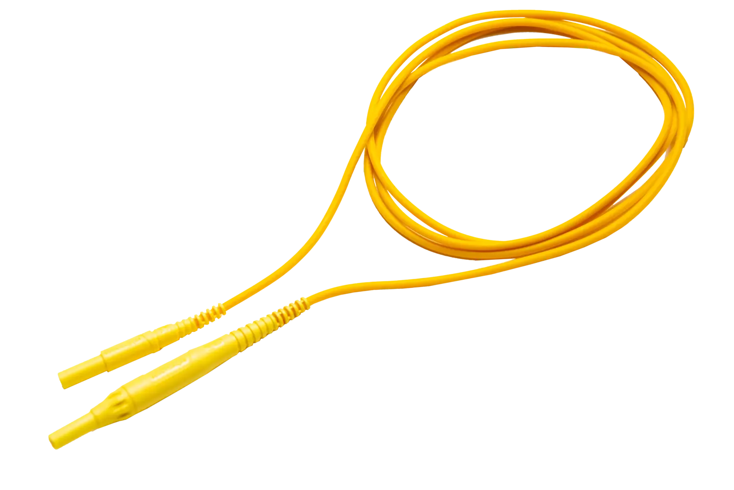Test lead 2 m CAT IV 1000V (banana plugs, fused 10 A) yellow-thumbnail