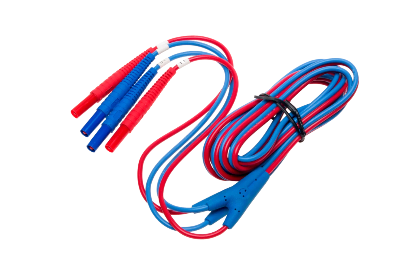 Doble-wire test lead 3 m CAT III/1000V CAT IV/600V (12 A / 32 A) U1/I1