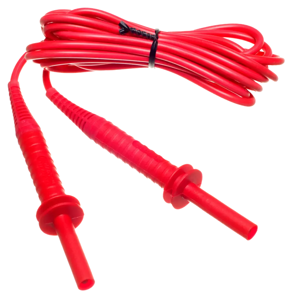Test lead 5 m red 5 kV (banana plugs) -thumbnail