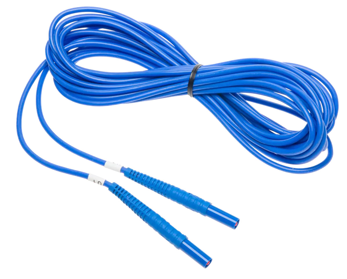 Test lead 6 m 1 kV (banana plugs) U1 blue-thumbnail