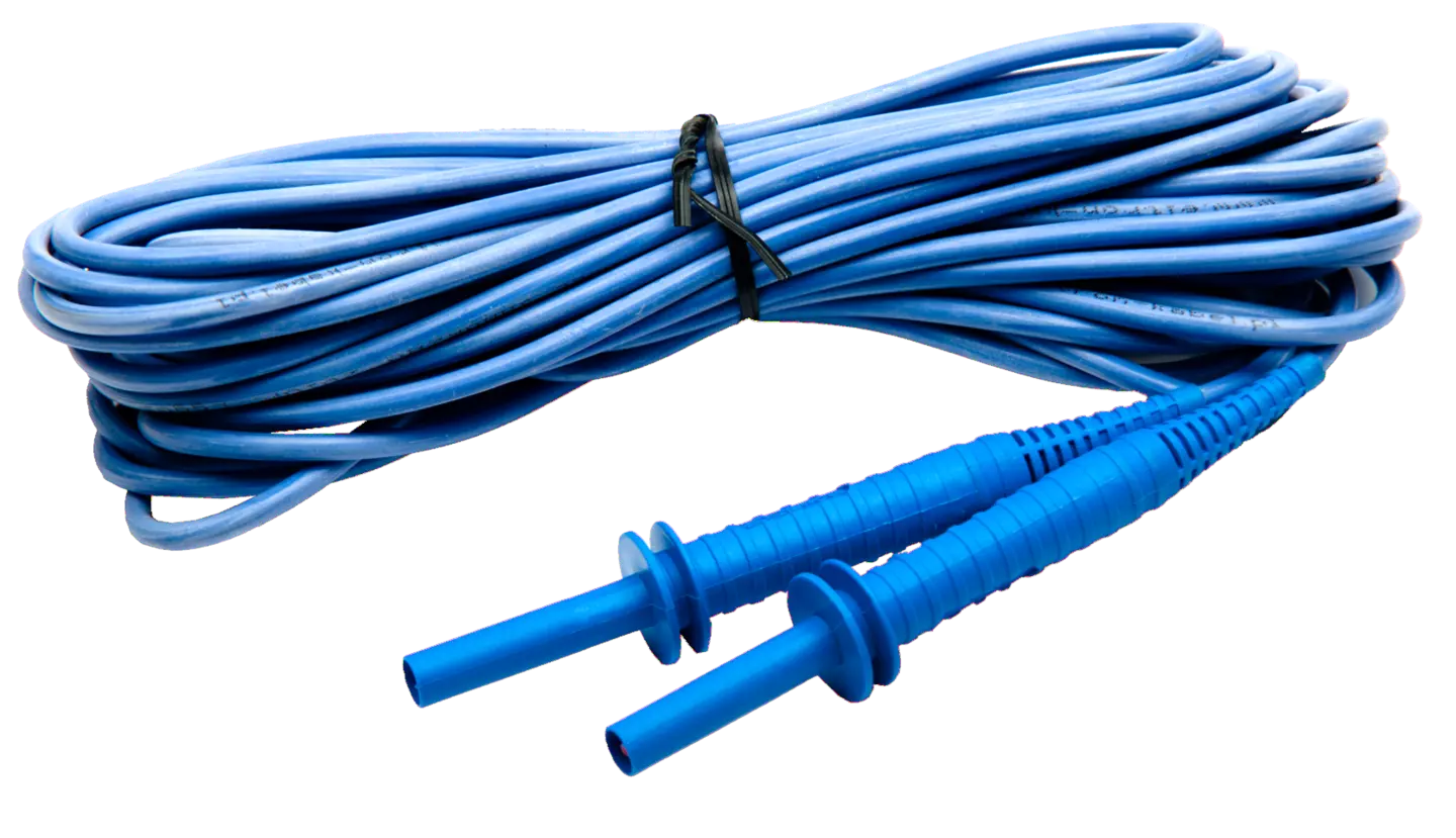 Test lead 10 m 5 kV (banana plugs) blue-thumbnail