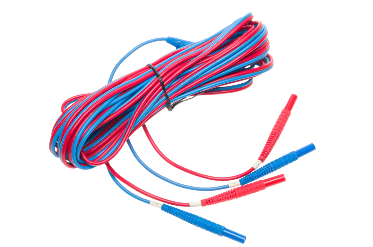 Double-wire test lead 10 m U1/I1 with banana plugs-thumbnail