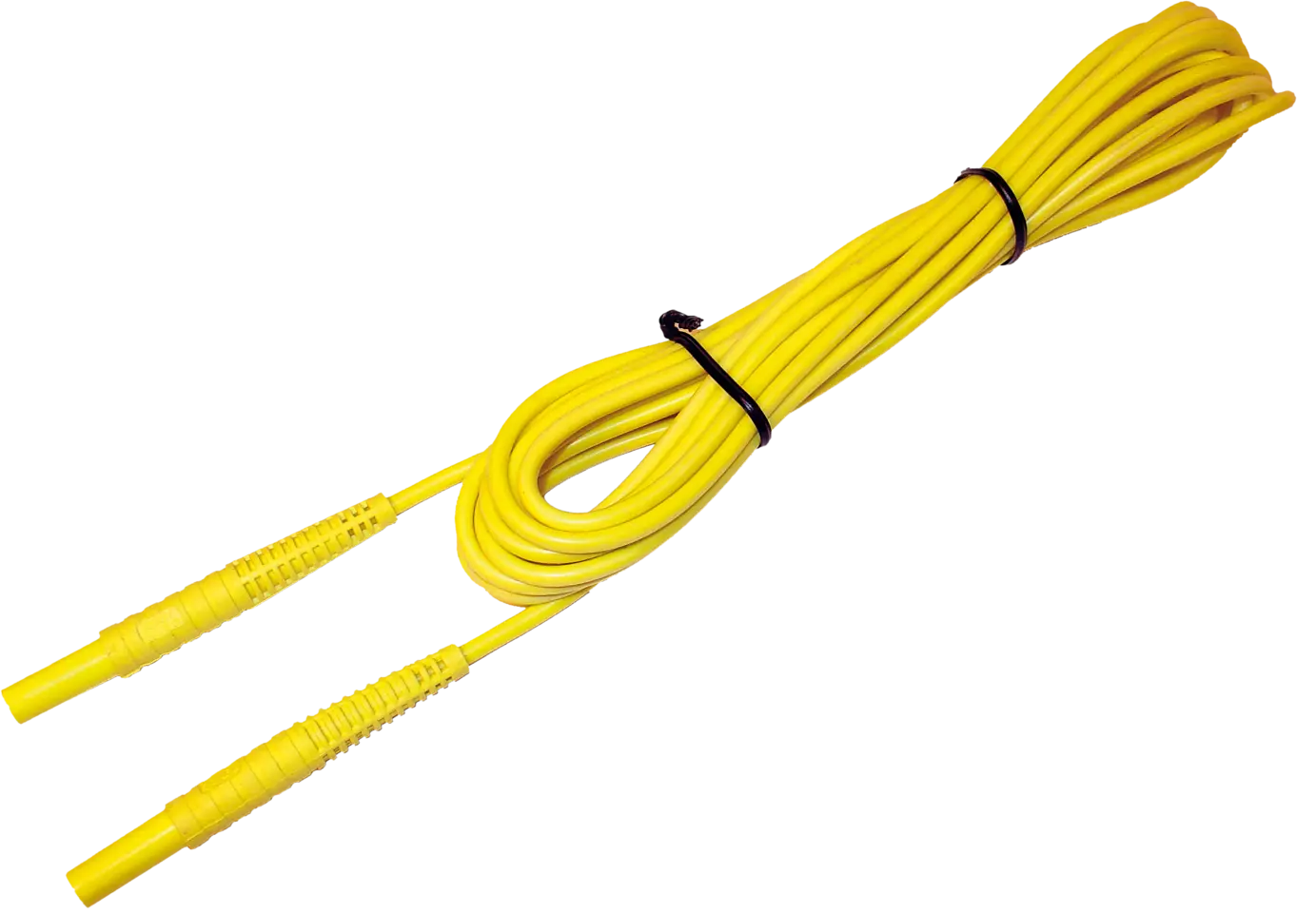 Test lead 1 kV  (banana plugs) yellow 10 m-thumbnail